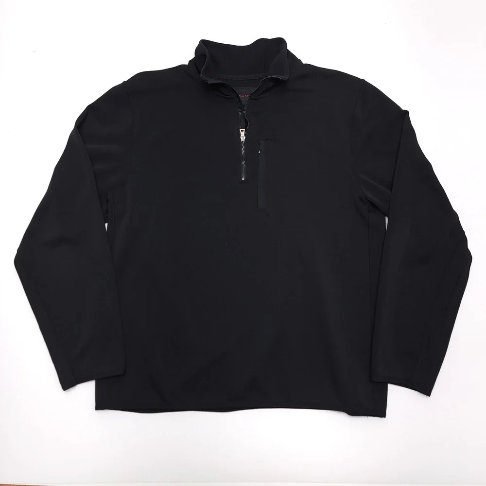 Vintage Banana Republic Mens XL 1/4 Zip Pullover Fleece Sweater Y2K 2004
